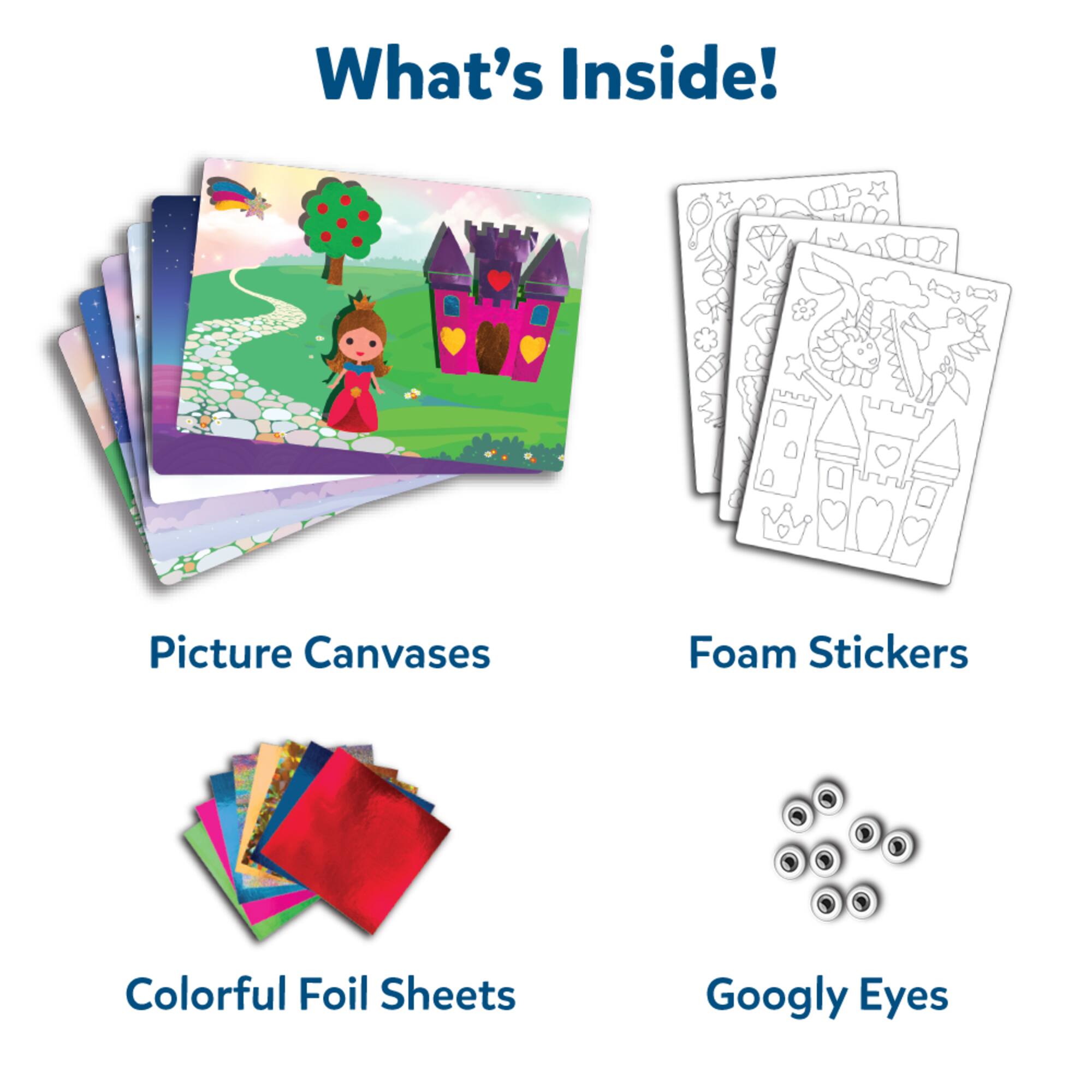 Skillmatics® Foil Fun™ Princesses & Unicorns Craft Activity Set